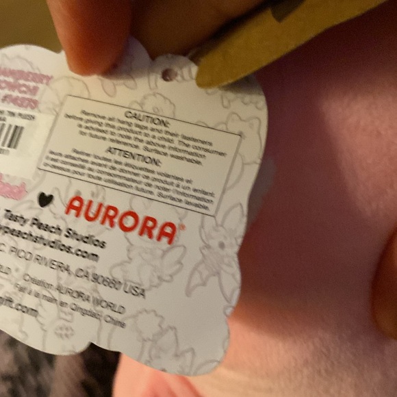 BRAND NEW AURORA STUFF ANIMAL! NWT! SMOKE FREE HOME! - Picture 7 of 7